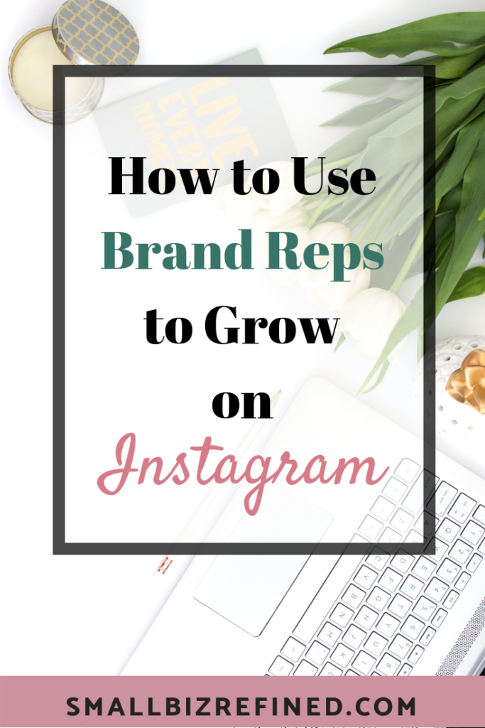 The best strategy I've found to grow my small business on Instagram? Brand reps, hands down. My followers doubled (almost tripled), and my traffic & sales massively increased. Click for tips & templates on how to use brand reps to get more engagement on Instagram for your Etsy shop/creative business! #socialmedia #socialmediatips #creatives #smallbusiness