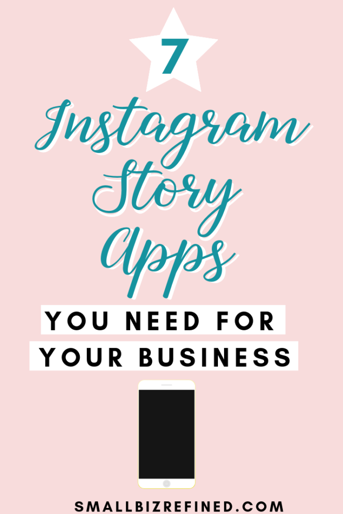 Uplevel your Instagram strategy with these awesome Instagram story apps! These apps are perfect for filming, designing, scheduling, and editing Instagram stories. They'll help you improve productivity and increase your engagement on Instagram. Click for the list of the 7 best Instagram story apps, whether you're editing video content or creating branded templates for Instagram stories. #instagramtips #instagramstories #smallbusiness #smallbiz #socialmediatips