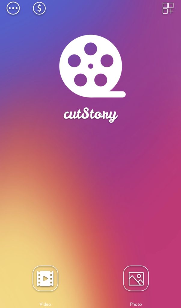 CutStory Instagram Story App Screenshot