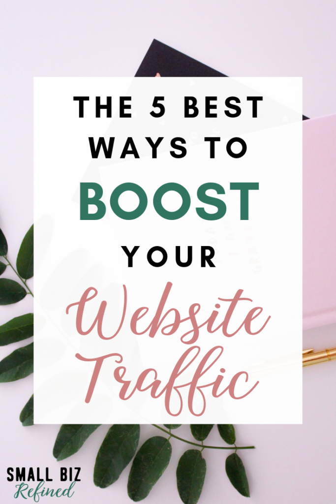 The 5 Best Ways to Boost Your Website Traffic