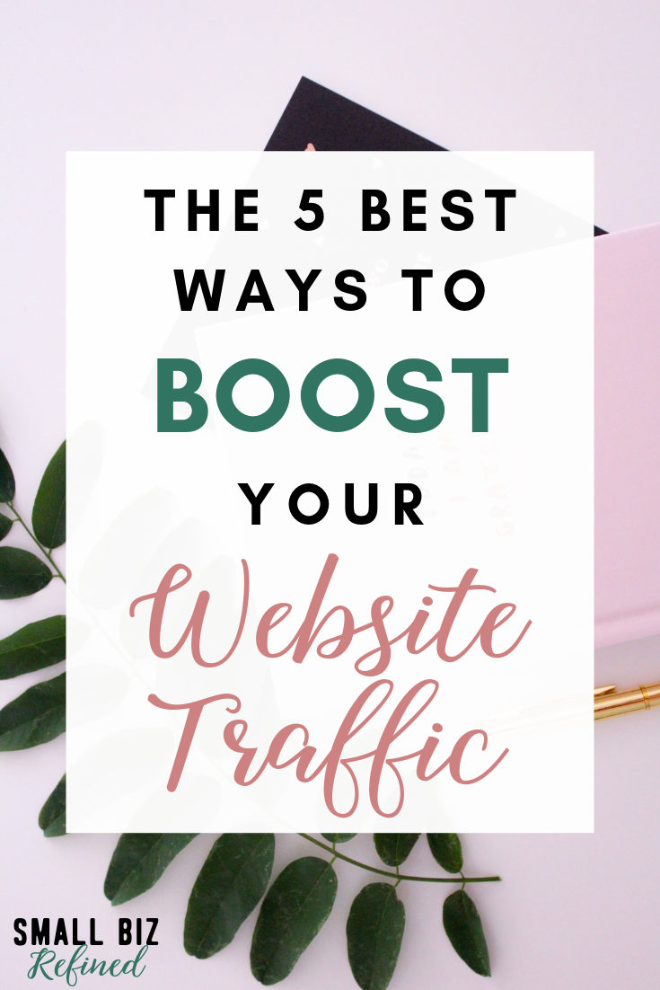 The 5 Best Ways To Increase Website Traffic | Small Biz Refined