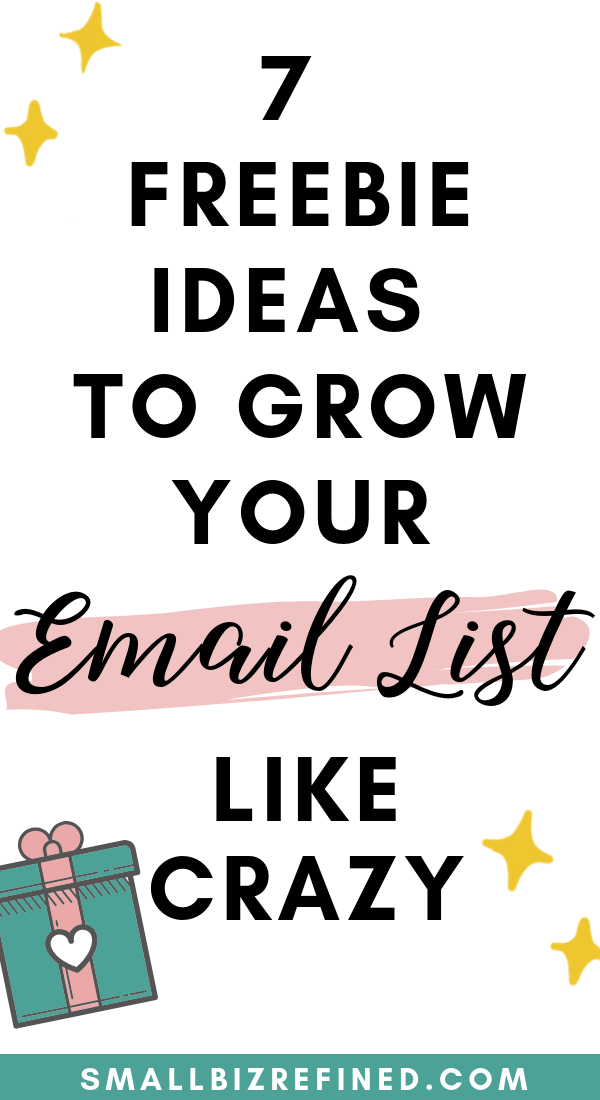 7 Opt-In Freebie Ideas to Grow Your Email List Like Crazy