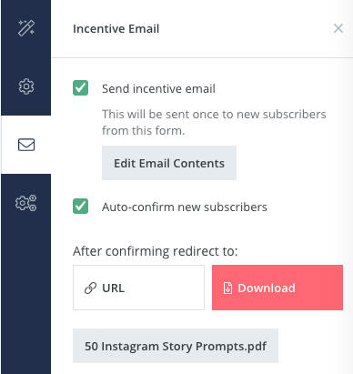 How to deliver an opt-in freebie to email list subscribers