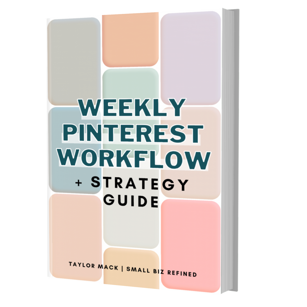Pinterest strategy guide ebook